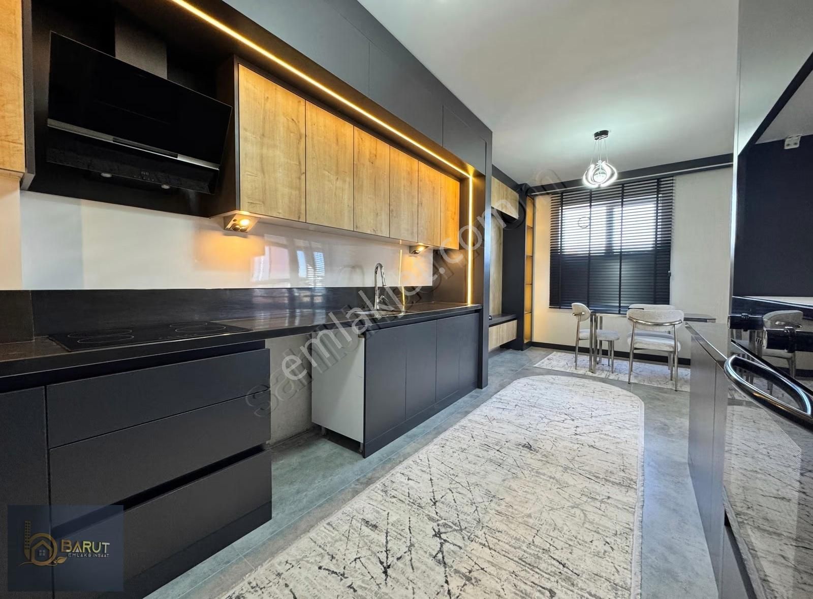 Baruttan K.otopark Yerden Isıtma 180m2 Ultra Lüks Site Sıfır 4+1