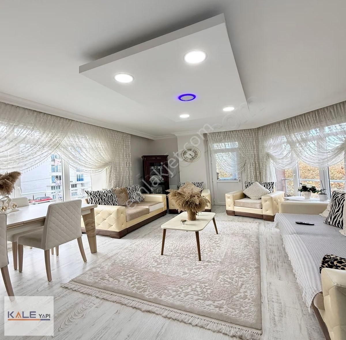Köşe Bina Karanlık Odası Yok Ful Dekorlu 2+1 110m2 - Görsel 9