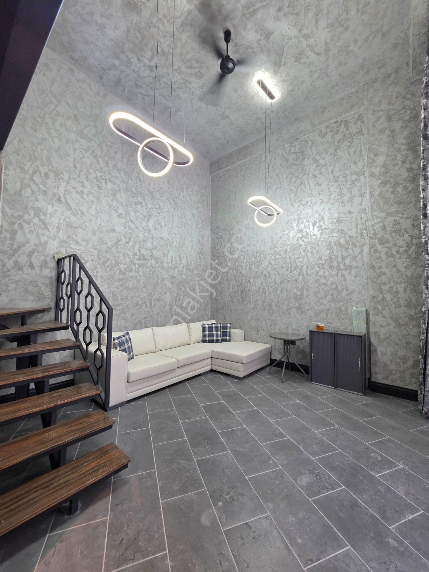 Mudanya 'da Loft Asma Katlı Concept 1+1 Kiralık Daire - Görsel 10