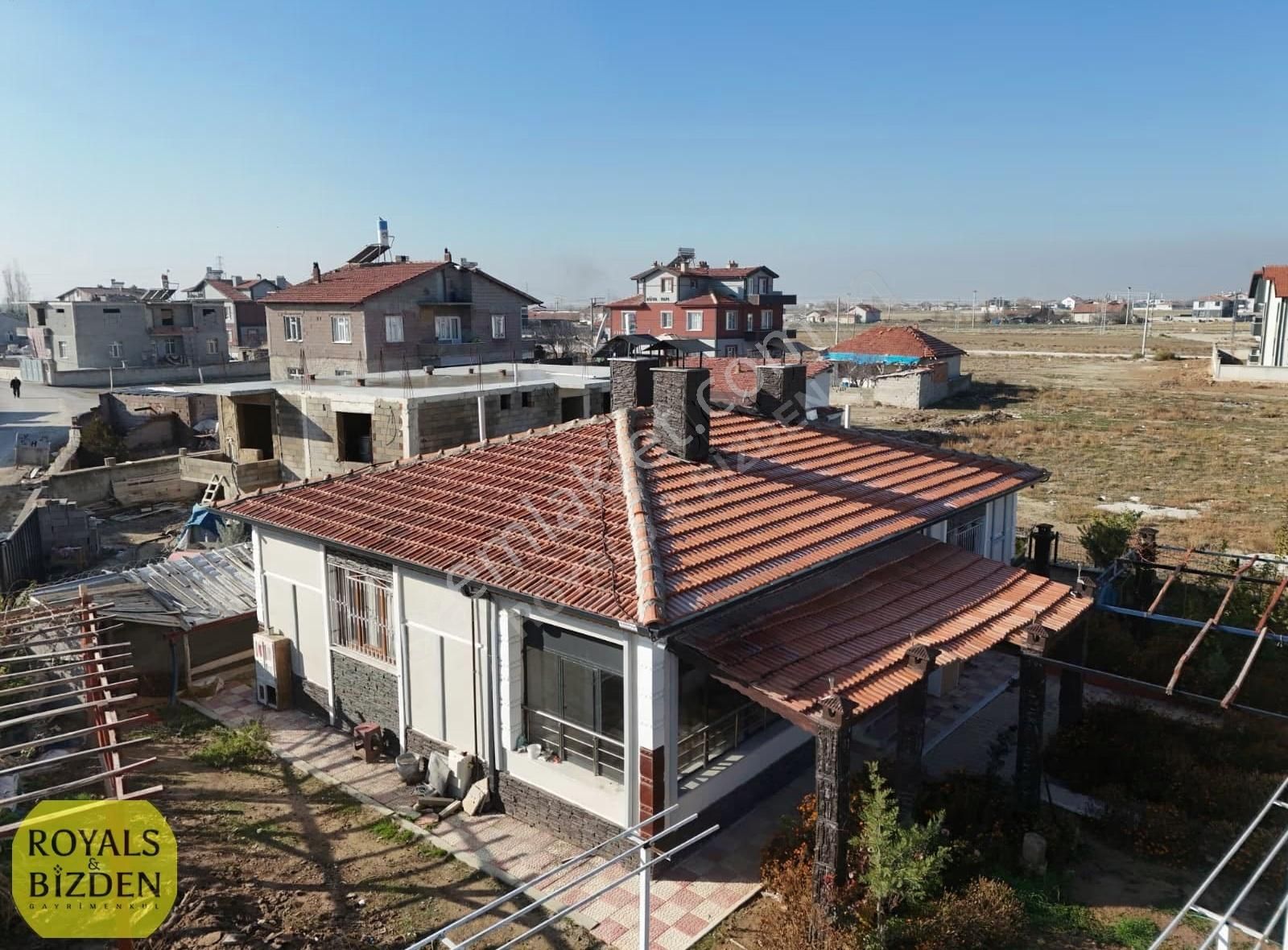 Karatay Erler Mahallesi 846 M2 Arsa Ve 2+1 Satılık Müstakil Ev.. - Görsel 2