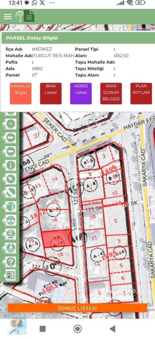 Erc Emirden Turgutreis Te 4 Kata İmarlı Arsa