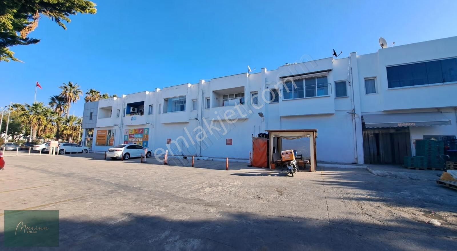 Marina Emlak'tan Turgutreis Merkezde Kiralık 2+1 Geniş Daire - Görsel 9