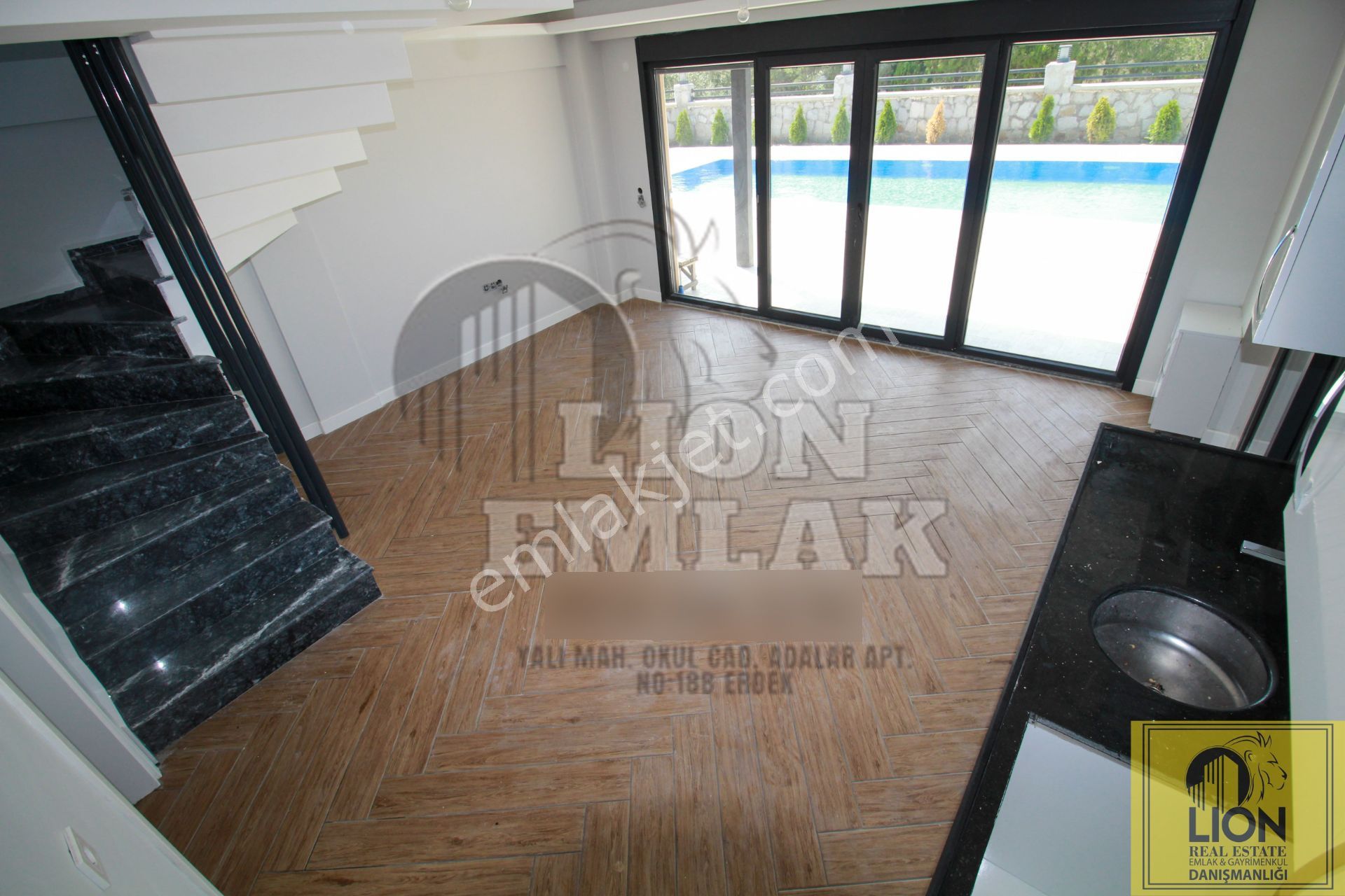 🟨⬛lıon Emlak'tan Erdek Ocaklarda Deniz Manzaralı Havuzlu 2+2 Sıfır Satılık Ters Dublex Daire⬛🟨 - Görsel 4