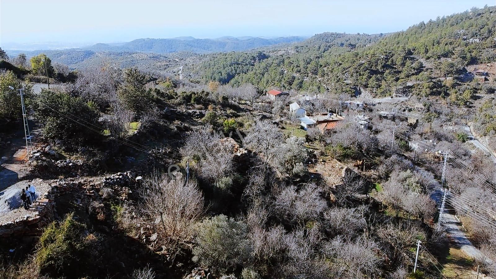 Alanya Orhan Mevki Villa Taş Ev Yapımına Uygun Arsa - Görsel 3