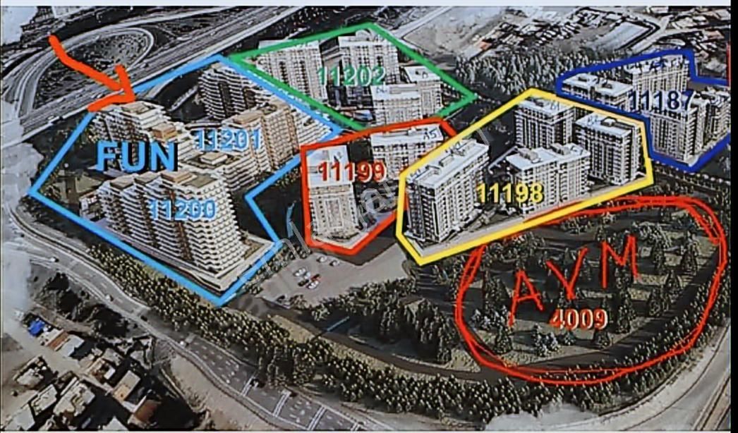 Remax Arma' Dan New Town - İzbeton Denetımlı Projeden ''1+1l''