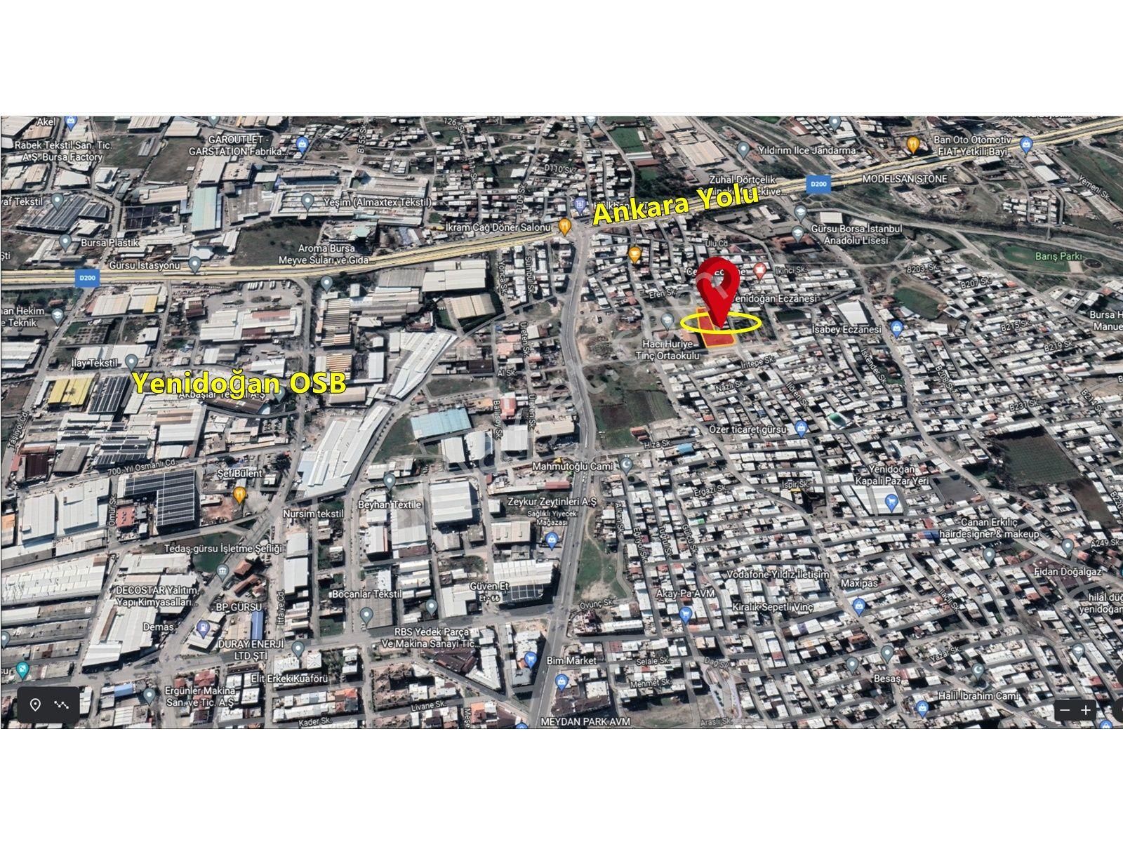 Bursa Gürsu Yenidoğanda Kat Karşılığı Konut İmarlı Satılık Arsa - Görsel 32