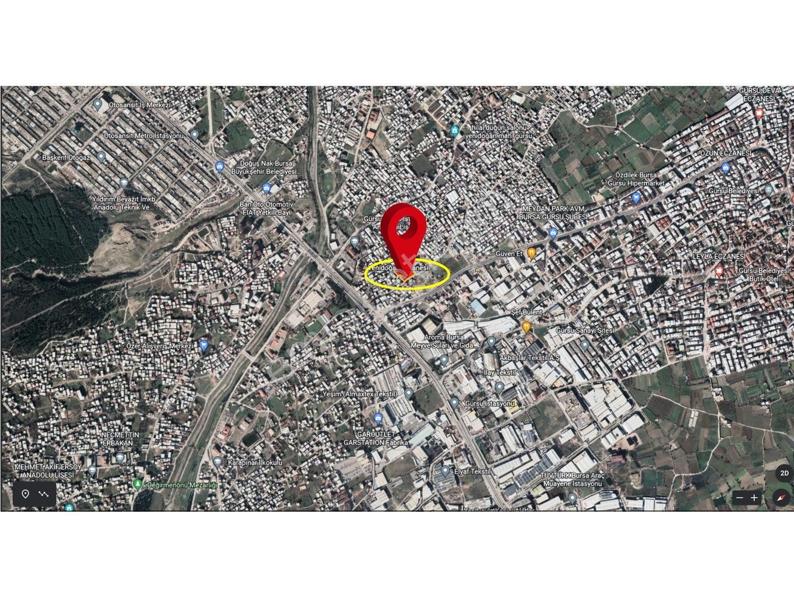 Bursa Gürsu Yenidoğanda Kat Karşılığı Konut İmarlı Satılık Arsa - Görsel 30