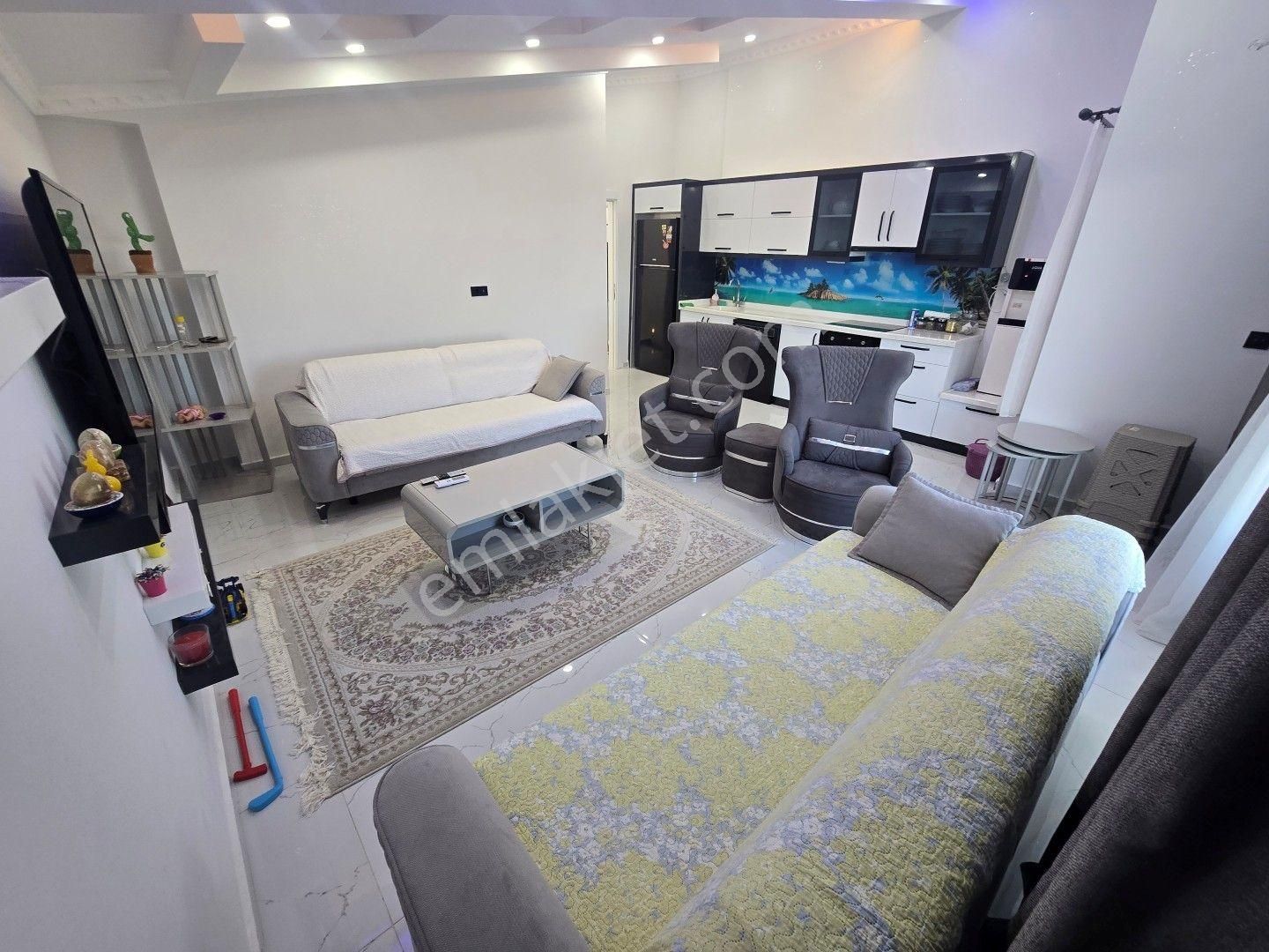 Didim Altınkumda Havuzlu Güvenlikli Sitede Satılık Eşyalı Dubleks Daire - Görsel 9