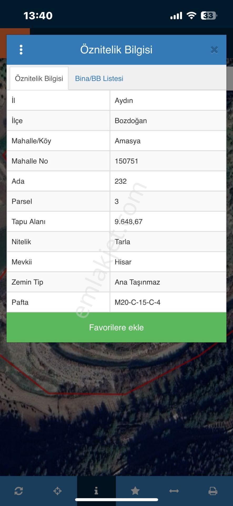Bozdoğan Amasya Köyünde Satılık 9.5 Dönüm Bahçe - Görsel 6
