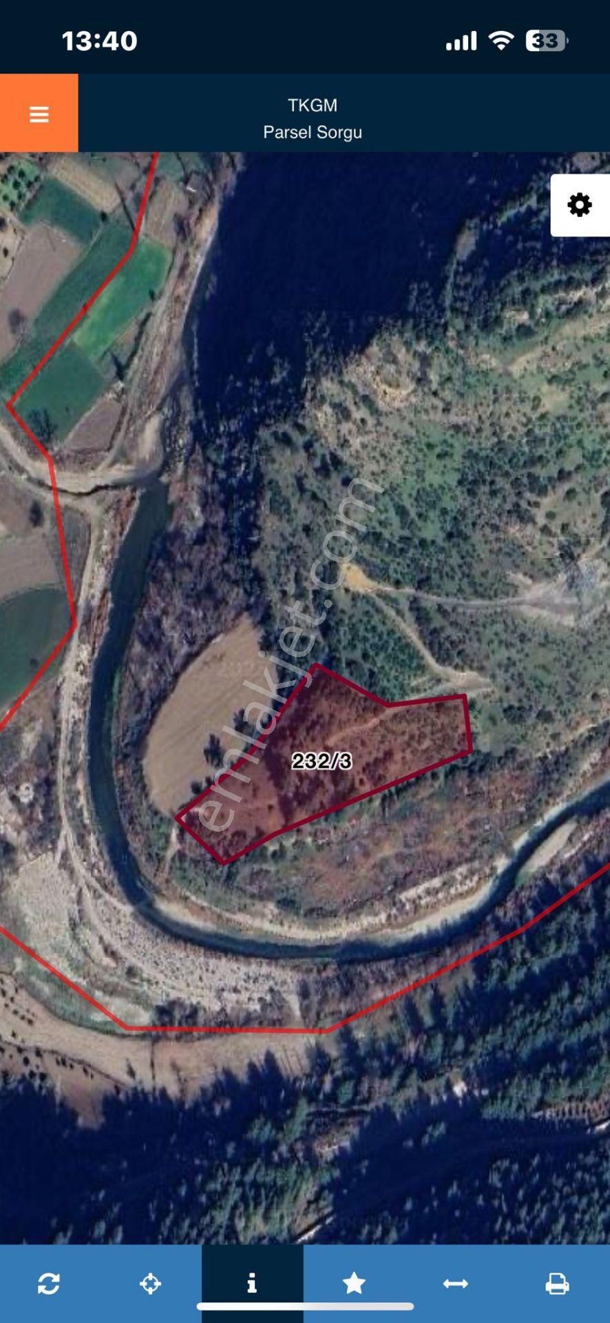 Bozdoğan Amasya Köyünde Satılık 9.5 Dönüm Bahçe