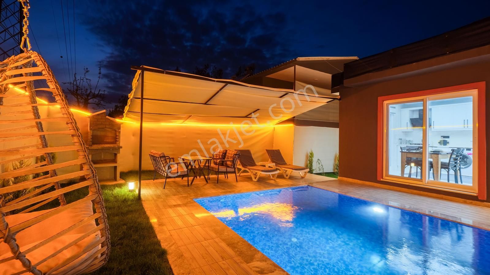 Goldhouse Dan Kiralık Fethiye Çiftlik Te 2+1 Müstakil Villa - Görsel 23