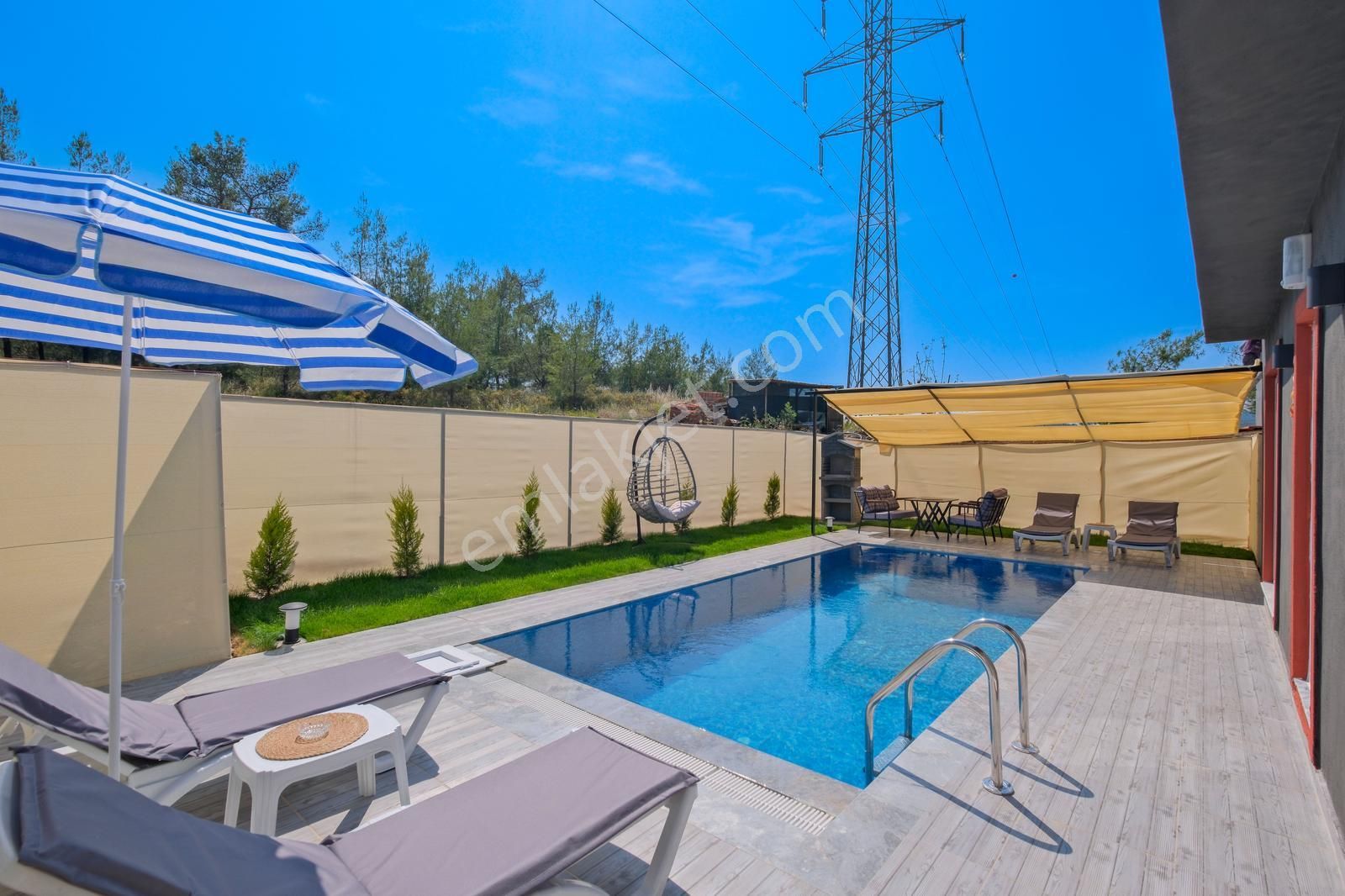 Goldhouse Dan Kiralık Fethiye Çiftlik Te 2+1 Müstakil Villa - Görsel 16