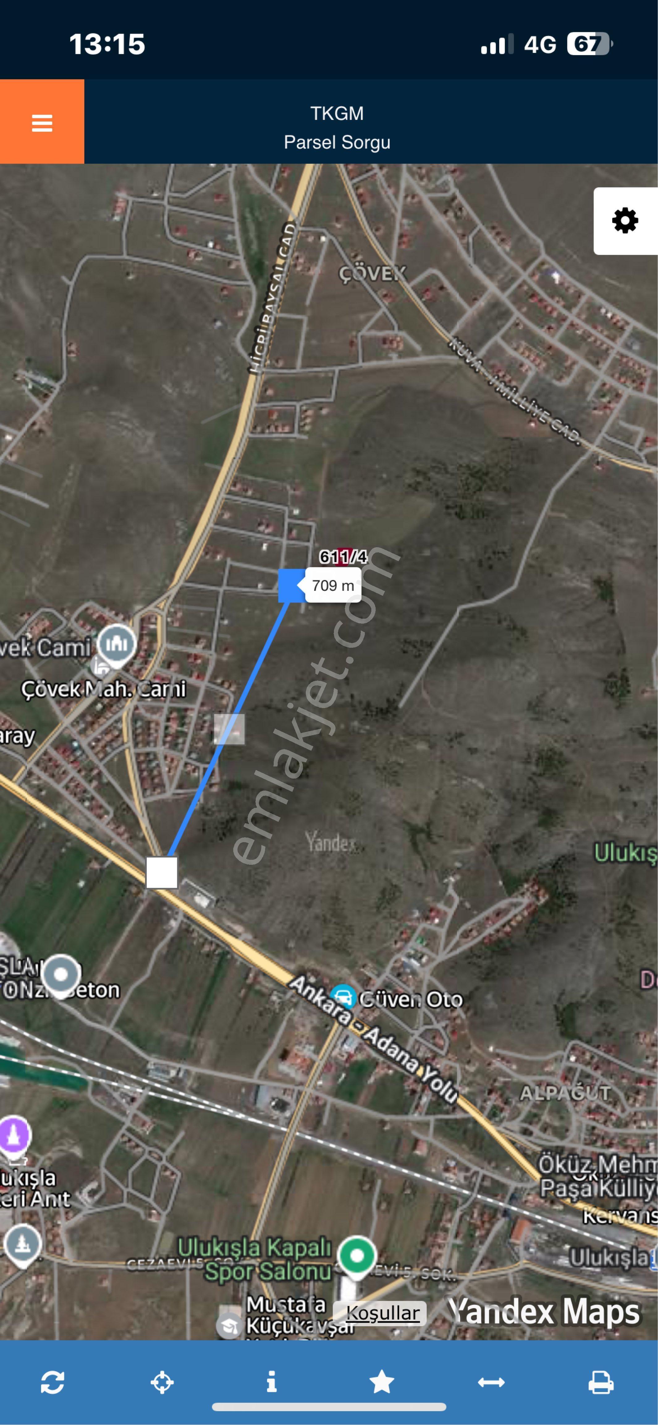 Ulukışla Alpağut Köşebaşı İmarlı Arsa - Görsel 6