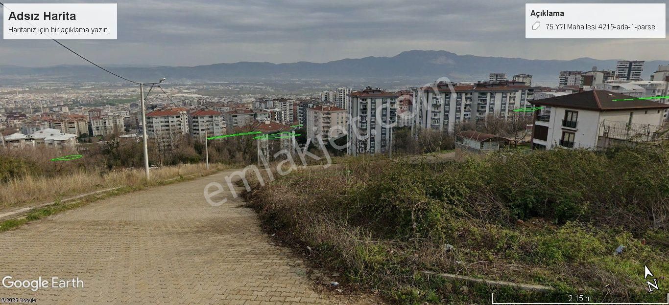 Bursa Yıldırım 75.yıl Mahallesi'nde 332 M2 Hisse