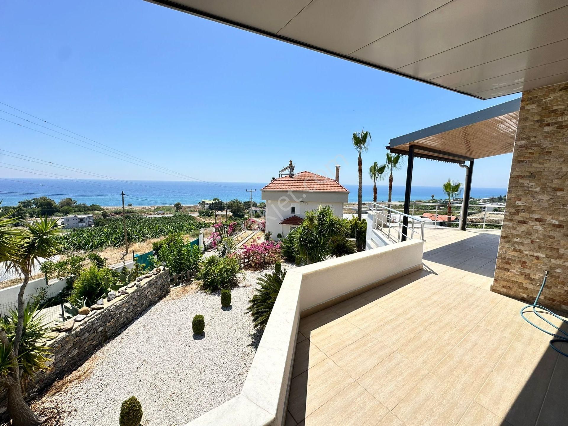 Satılık -villa Keşefli/alanya 3+1 Müstakil Full Deniz Manzaralı - Görsel 26
