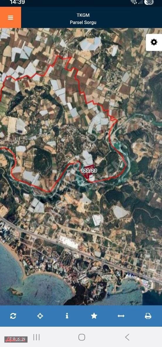 Boztepede Alara Çayına Komşu Tarla - Görsel 2