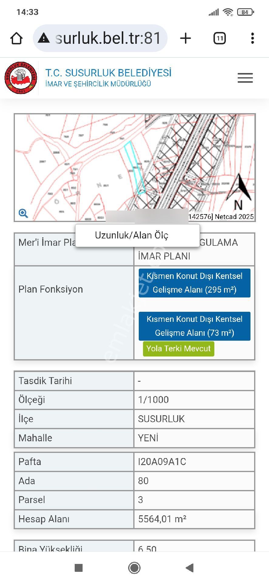 Satılık Bağ Bahçe Susu - Görsel 27