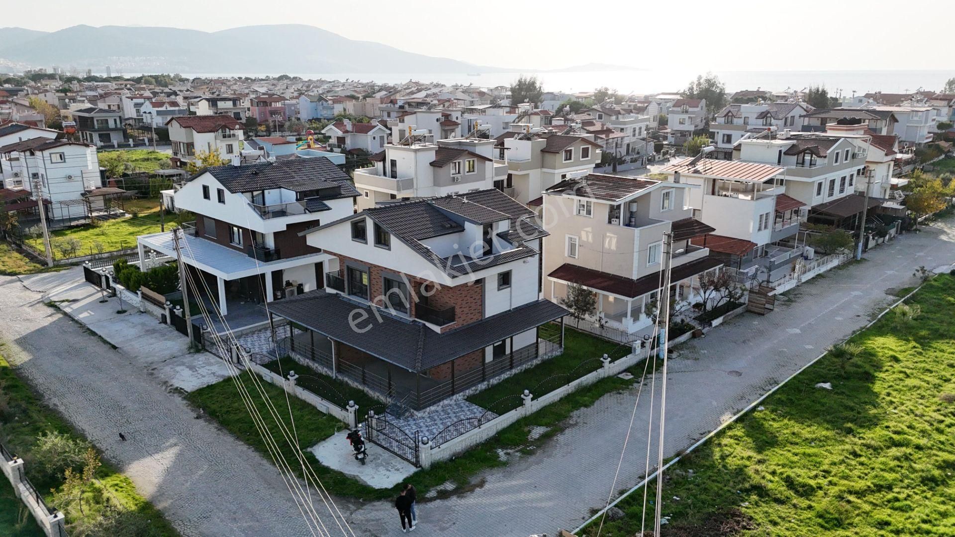 İzmir Dikili Cumhuriyet Mahallesi Satılık Sıfır 4+1 İkiz Villa - Görsel 13