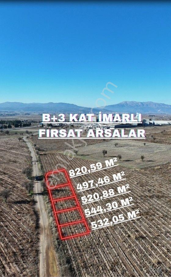 Şahin Emlaktan Acıpayam Yumrutaş Mah. Yanyana B+3 Kat İmarlı Satılık Fırsat Arsalar