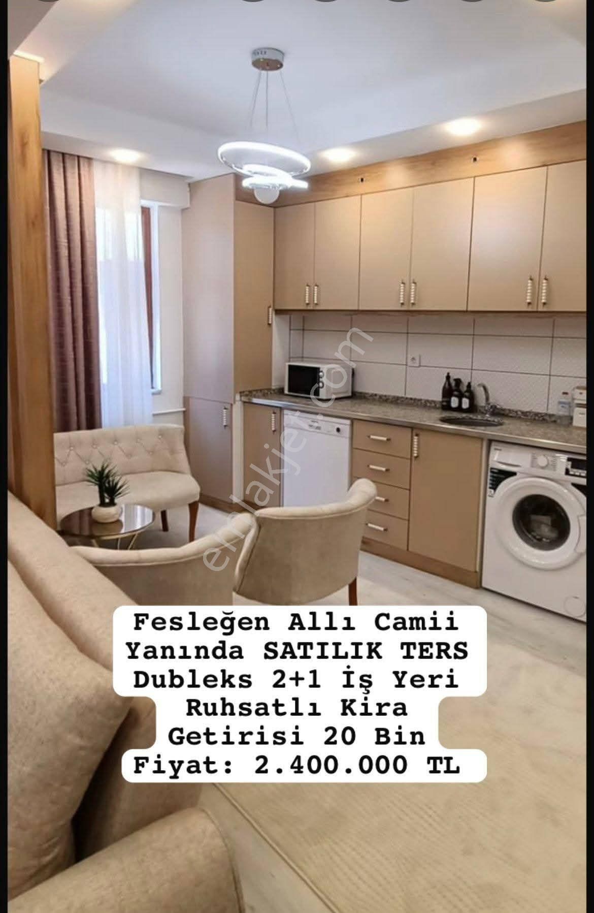 Satılık Ters Dublex Apart Fesleğen Mevkisinde