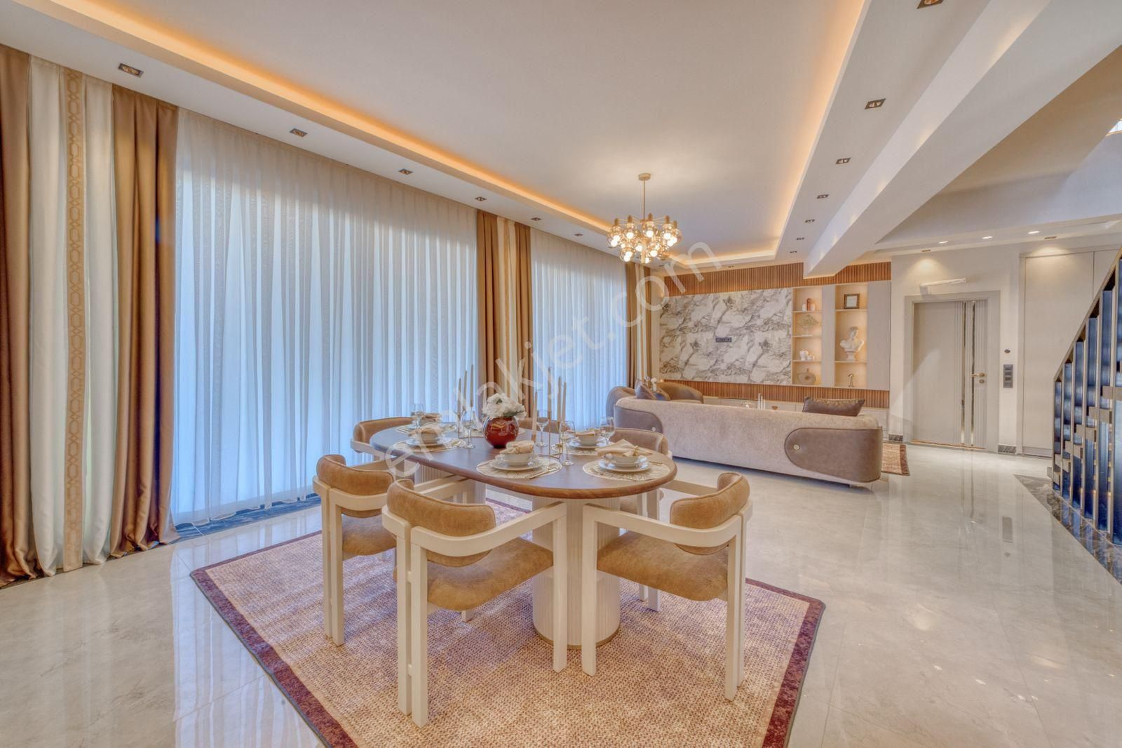 Satılık -villa Kargıcak/alanya 4+1 Deniz Manzaralı Lüks Villa - Görsel 4