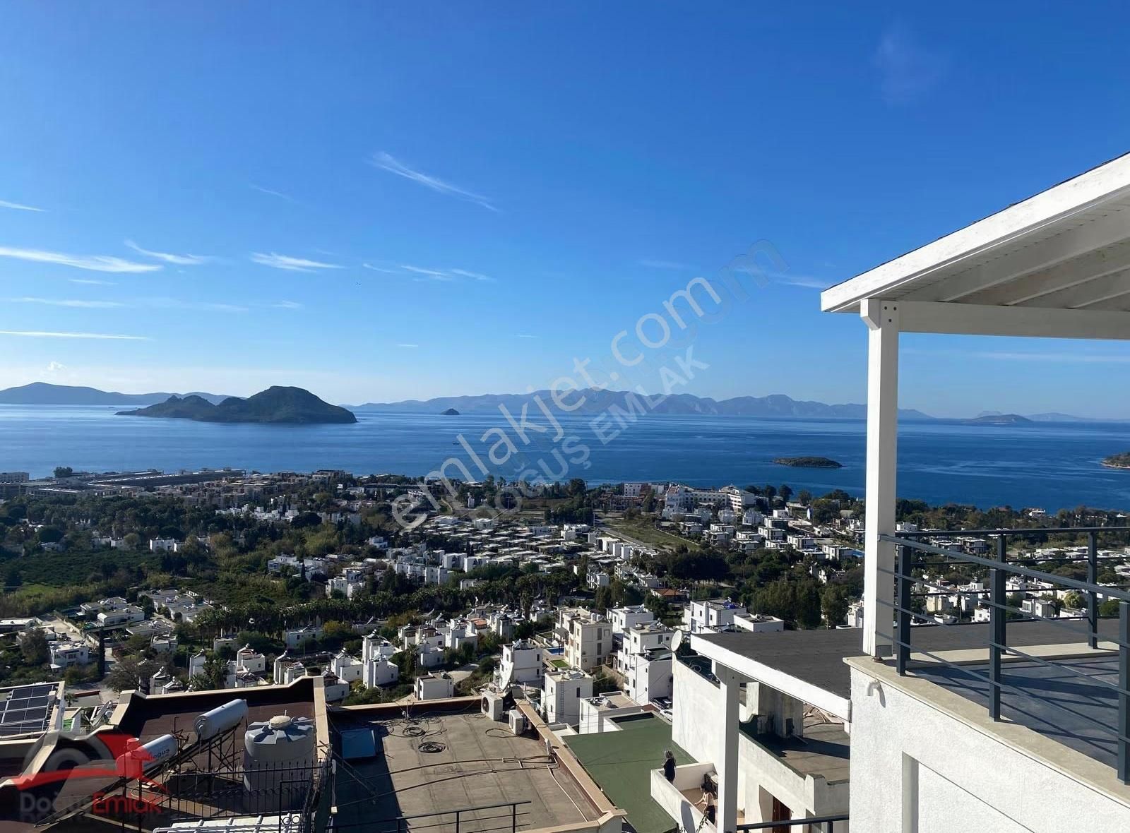 Doğuş Emlak'tan Full Deniz Adalar Manzaralı Havuz Bahçeli Villa - Görsel 13