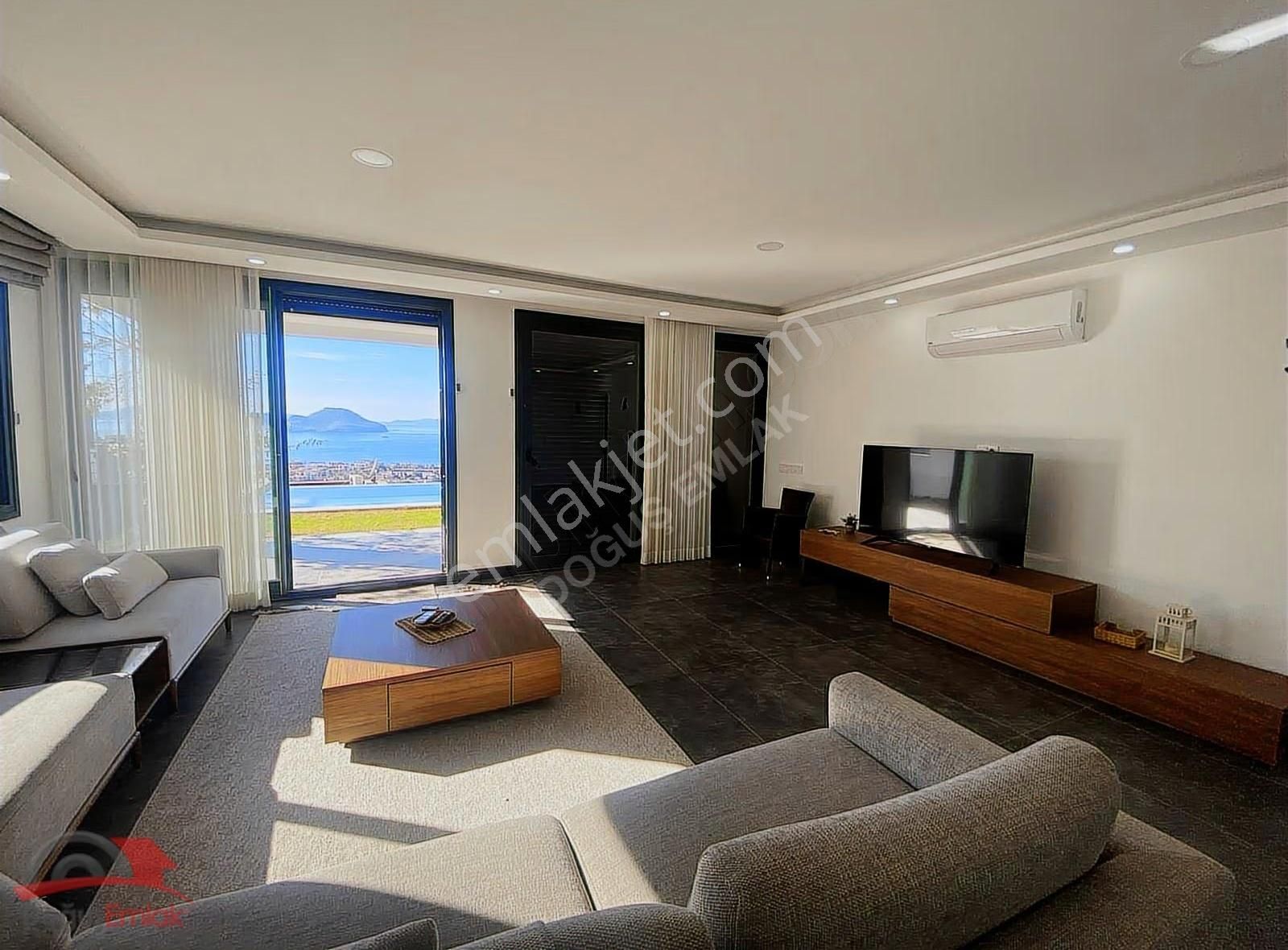 Doğuş Emlak'tan Full Deniz Adalar Manzaralı Havuz Bahçeli Villa - Görsel 24