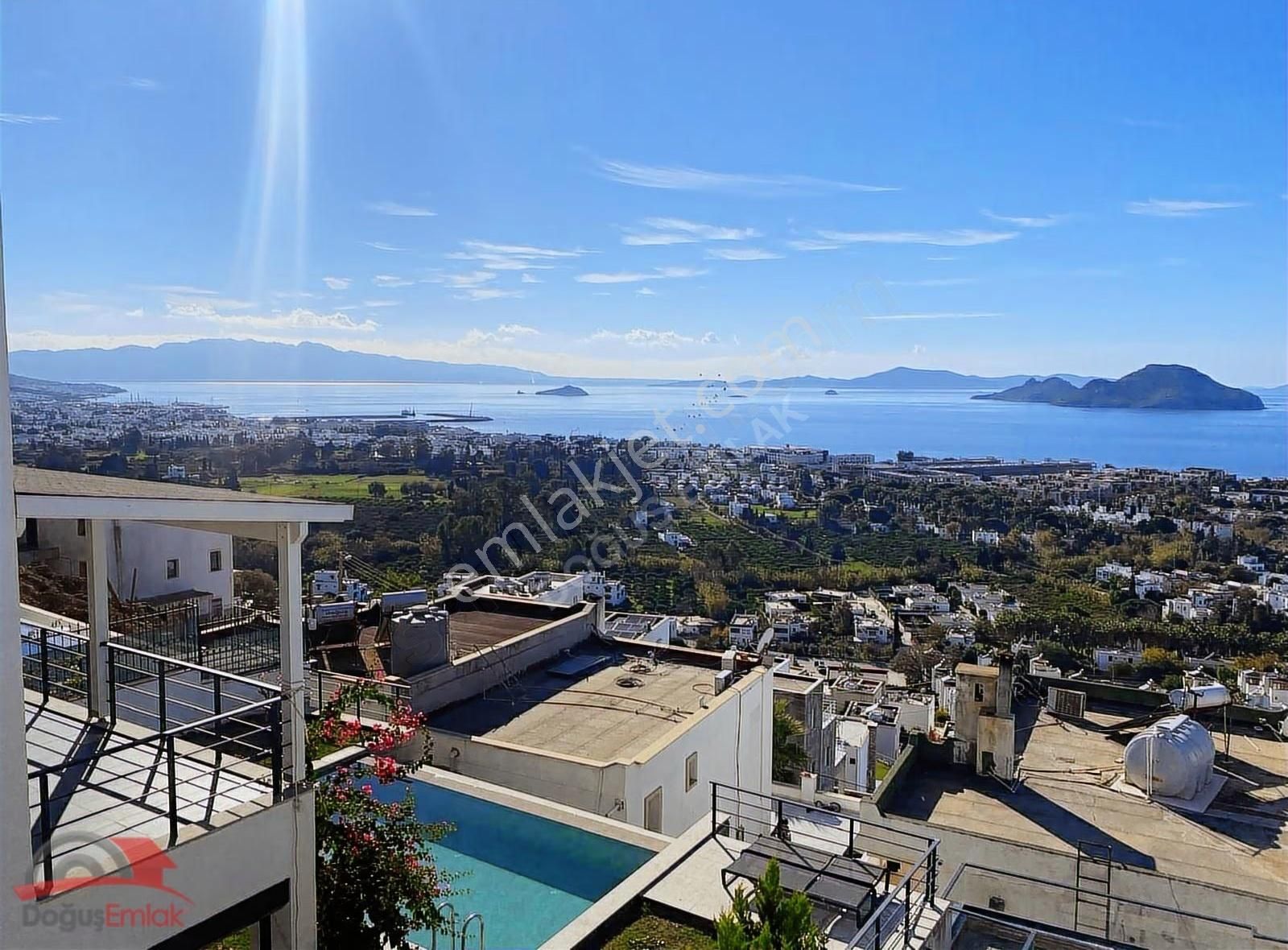 Doğuş Emlak'tan Full Deniz Adalar Manzaralı Havuz Bahçeli Villa - Görsel 23
