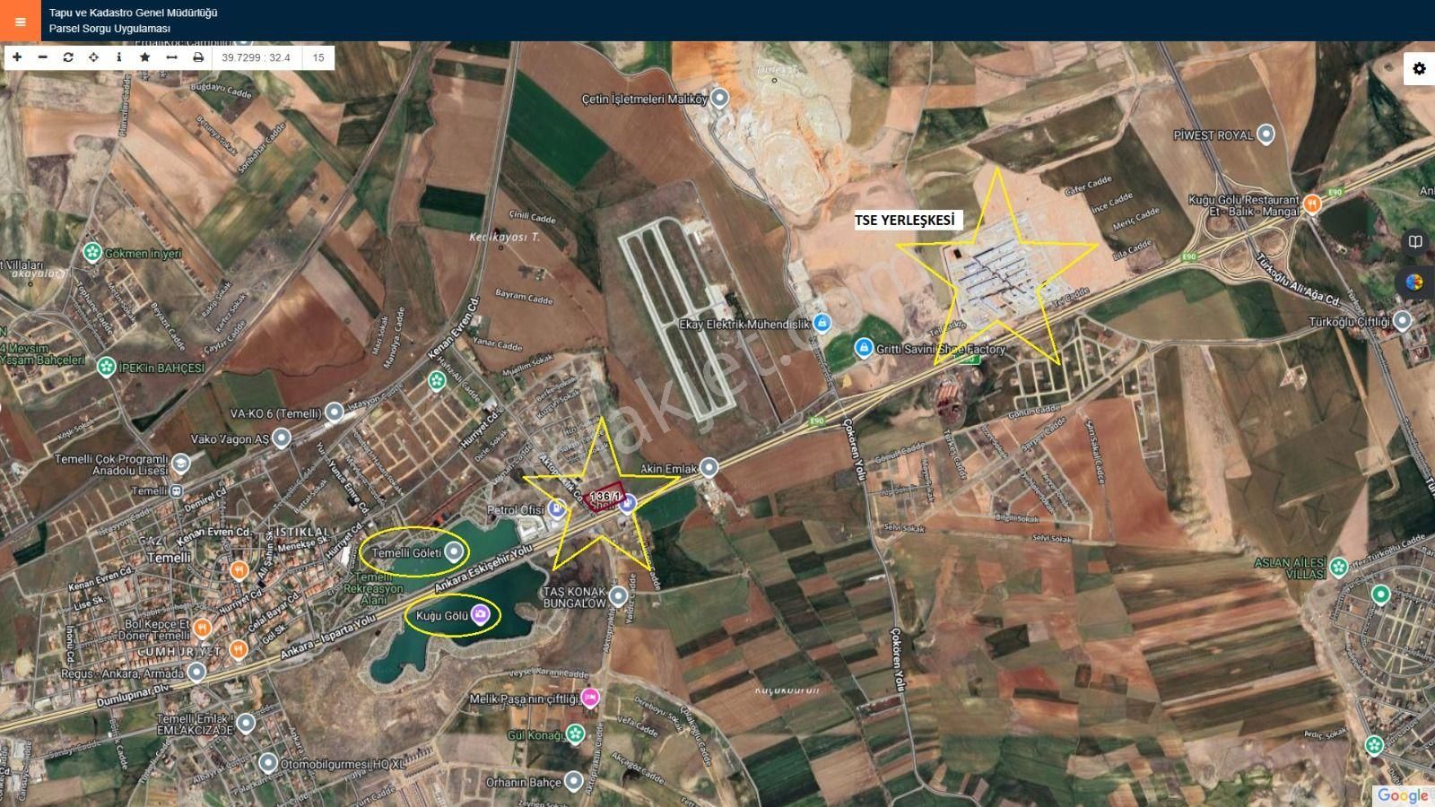 Ankara, Sincan, Temelli/istiklal, Emsal=2.00, Hisseli Arsa - Görsel 3