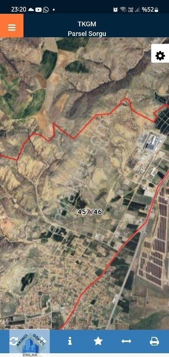 Kırıkkale Hacılar Sağlıkta Yatırımlık Ticari Parsel 857 M