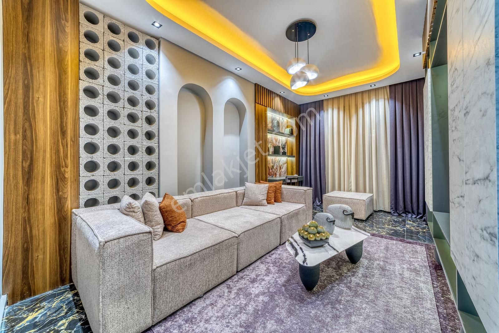 Satılık -villa Kargıcak/alanya 5+1 Lüks Alanya Ve Deniz Manzaralı.!