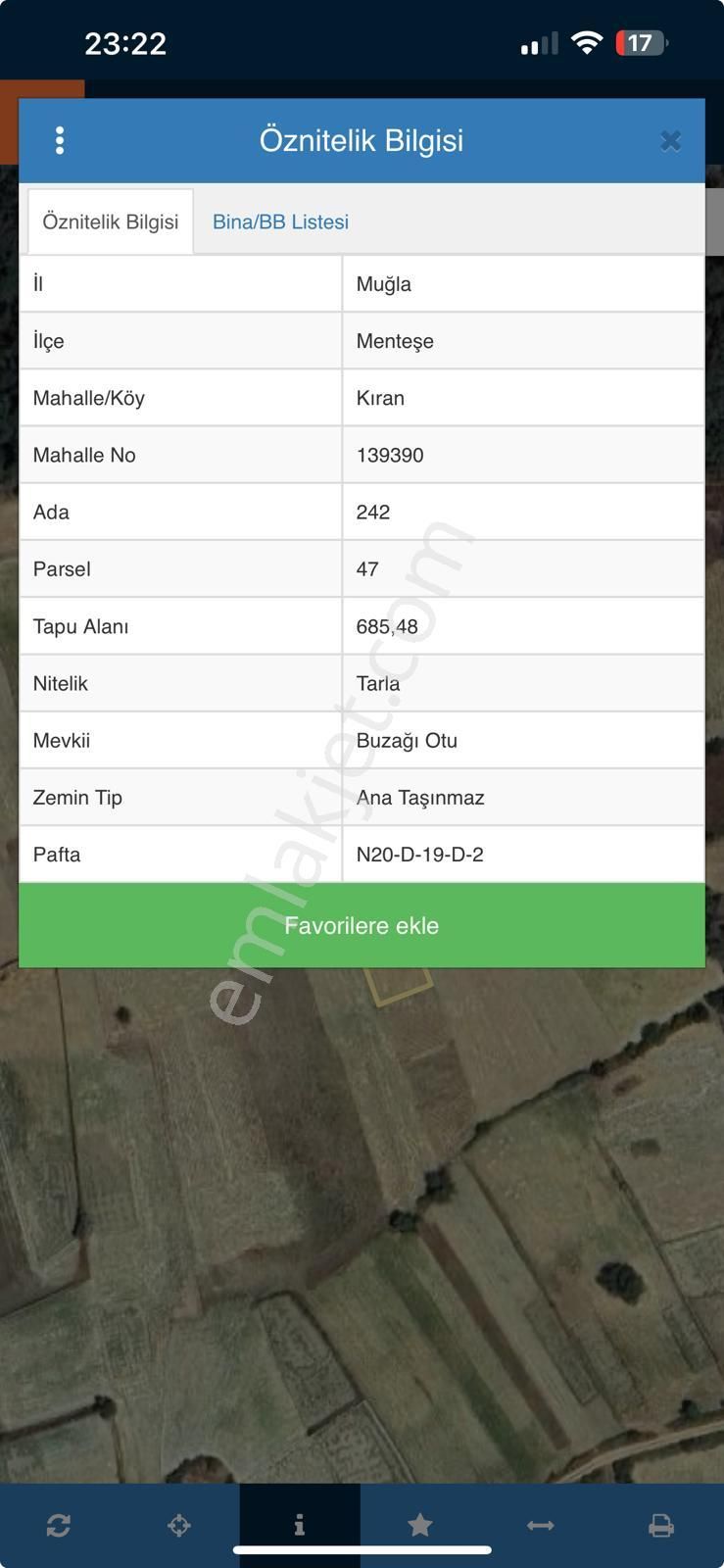 Menteşe Kıran'da Yatırımlık Fırsat Tarla - Görsel 3