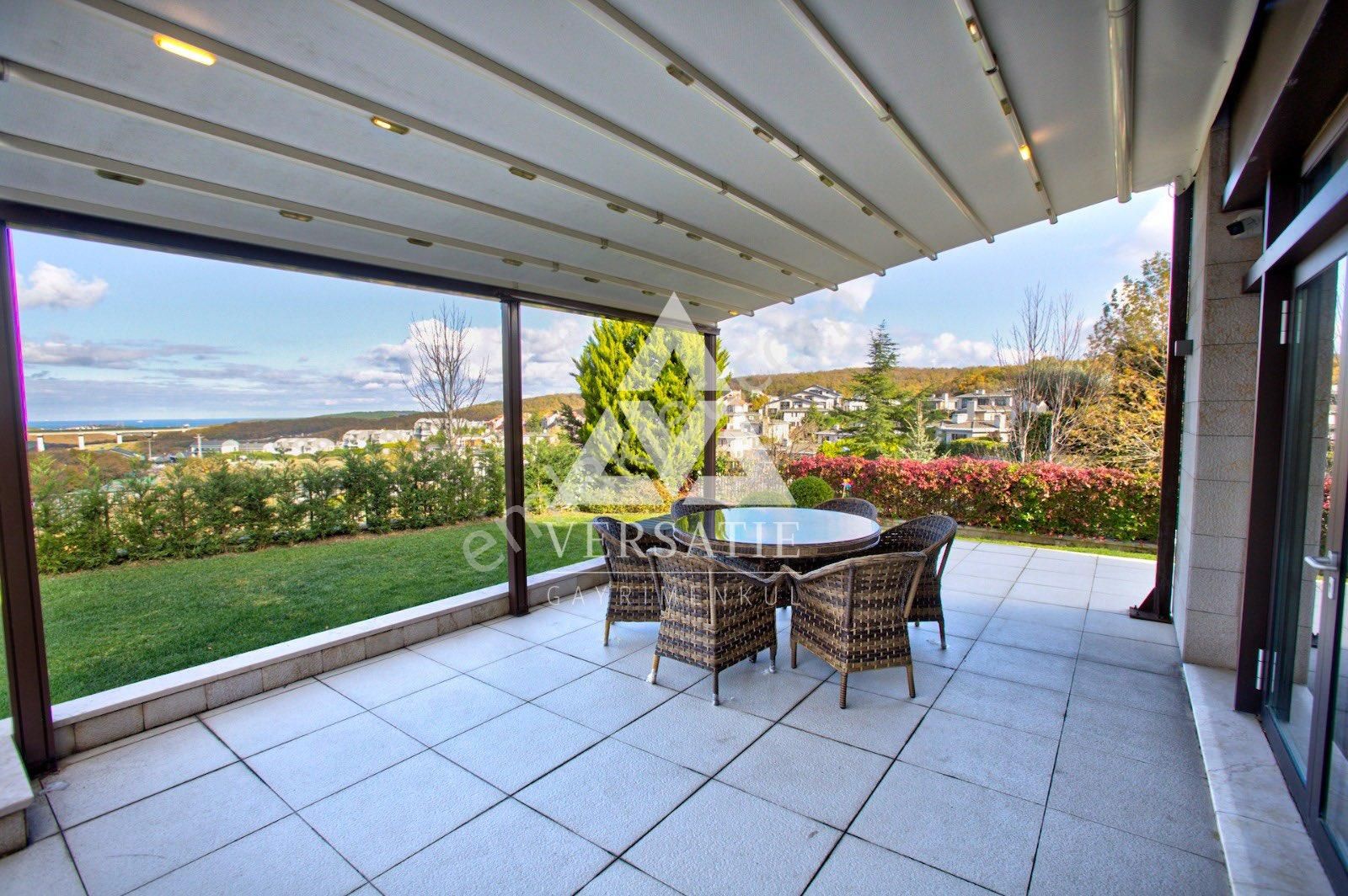 Zekeriyaköy Ormanada Şerefiyeli H700 Tip Deniz Manzaralı Asansörlü Satılık Villa Emsalsiz - Görsel 15