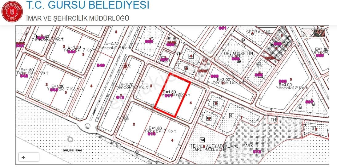 Pw Plus 'tan Gürsu Dışkaya 'da Satılık Arsa - Görsel 14