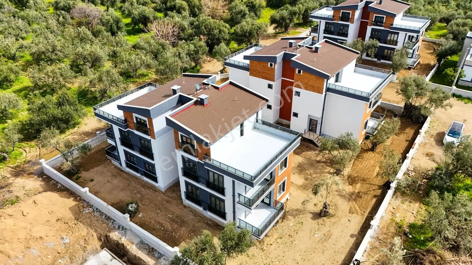 Kerim'den Altınoluk Satılık Denize 5dk Sıfır Bahçeli Villa - Görsel 30