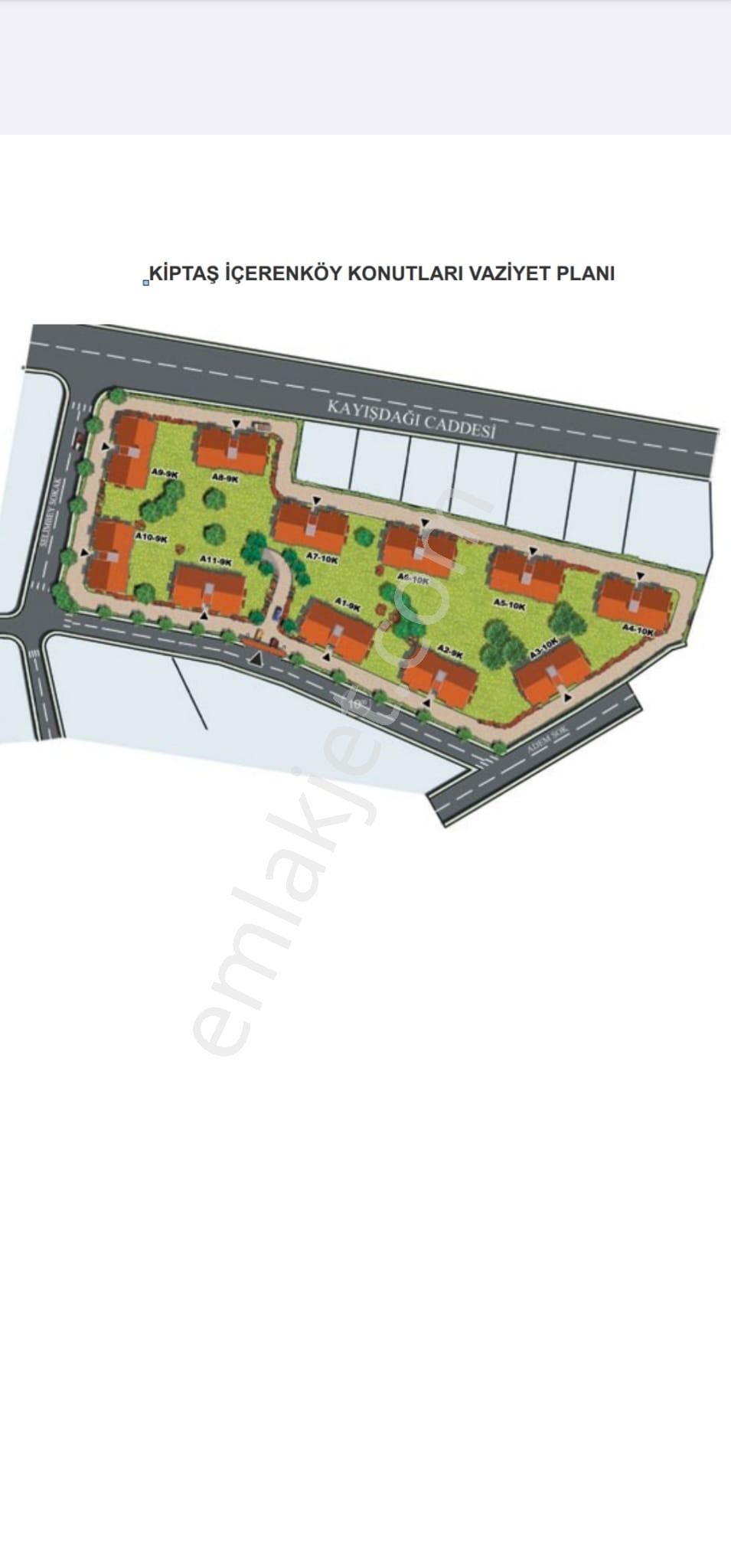 Ataşehir İçerenköy Kiptaş Evleri'nde 3+1 Balkonlu 145m2 Kiralık Boş Daire - Görsel 35