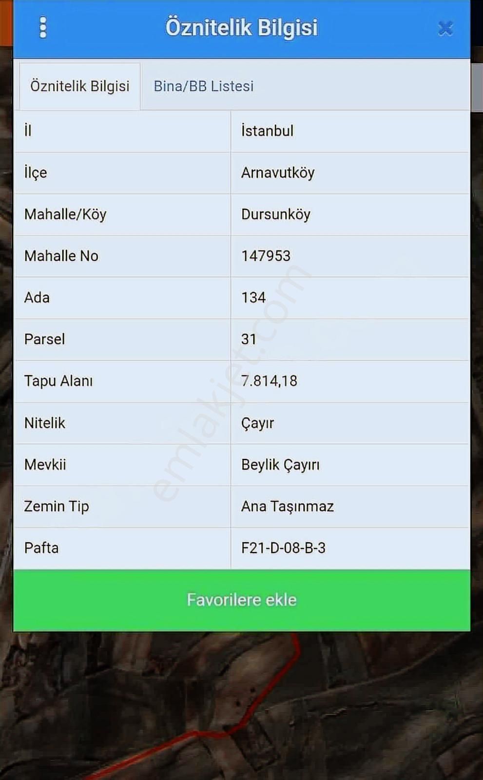 Emlakyap Tan Kanal İstanbul A Cephe 7814 M2 Satılık Arsa - Görsel 7