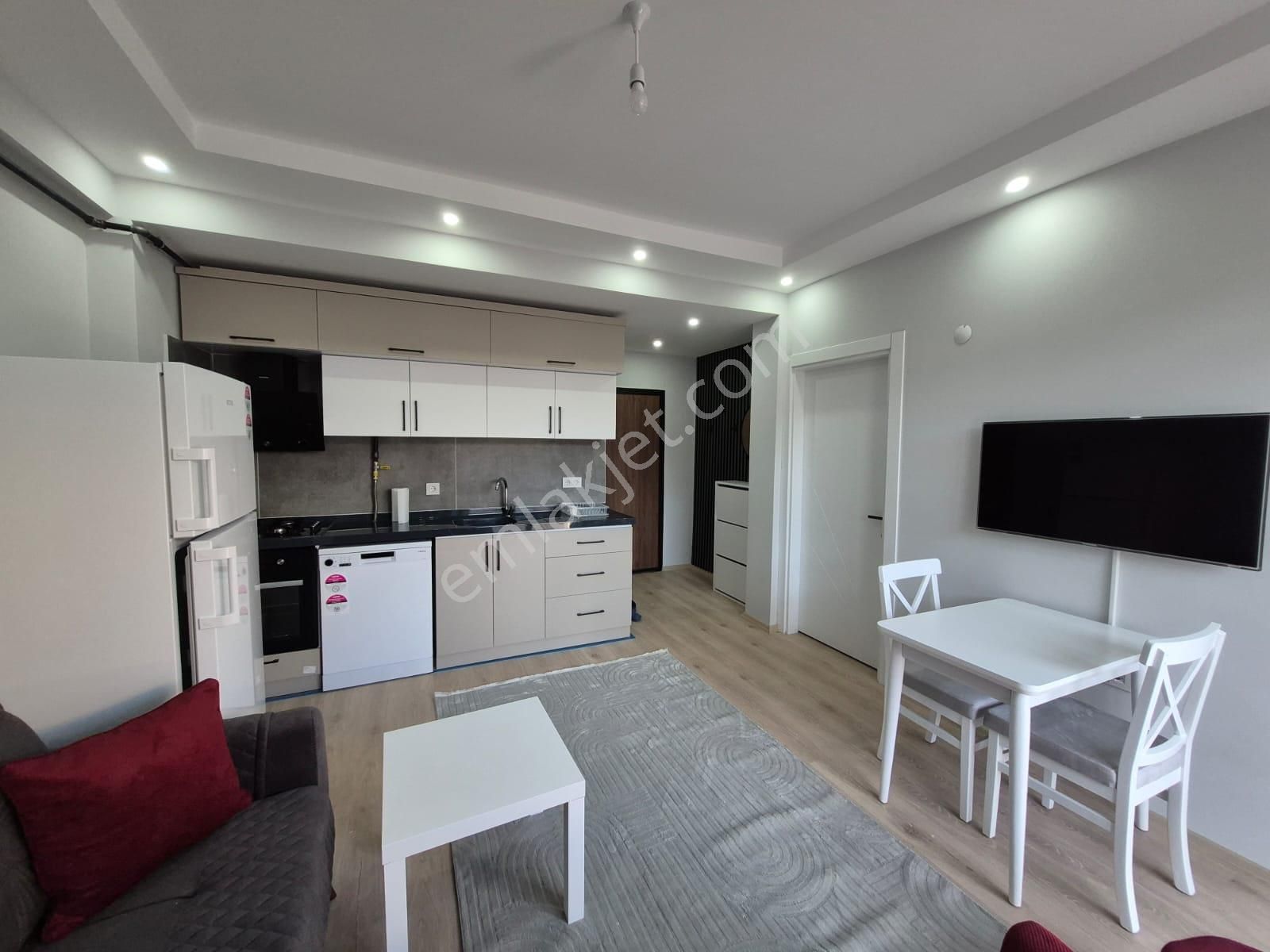 Rumeli World'den Bahçelievlerde Kiralık Eşyalı Sıfır 1+1 Daire - Görsel 2