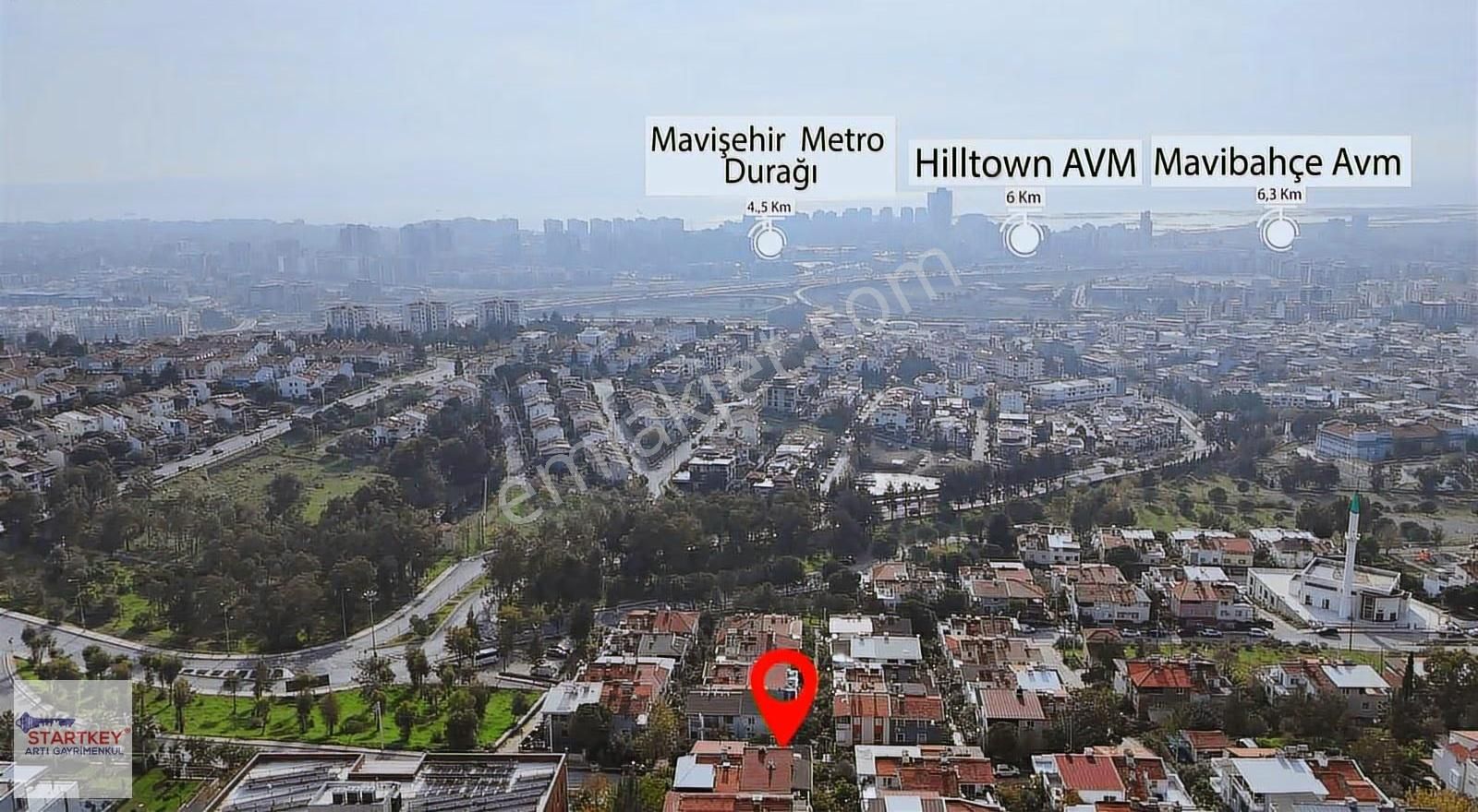 Çiğli Aydınlıkevler Köşe Konumda 5+1 Tripleks Satılık Villa - Görsel 6