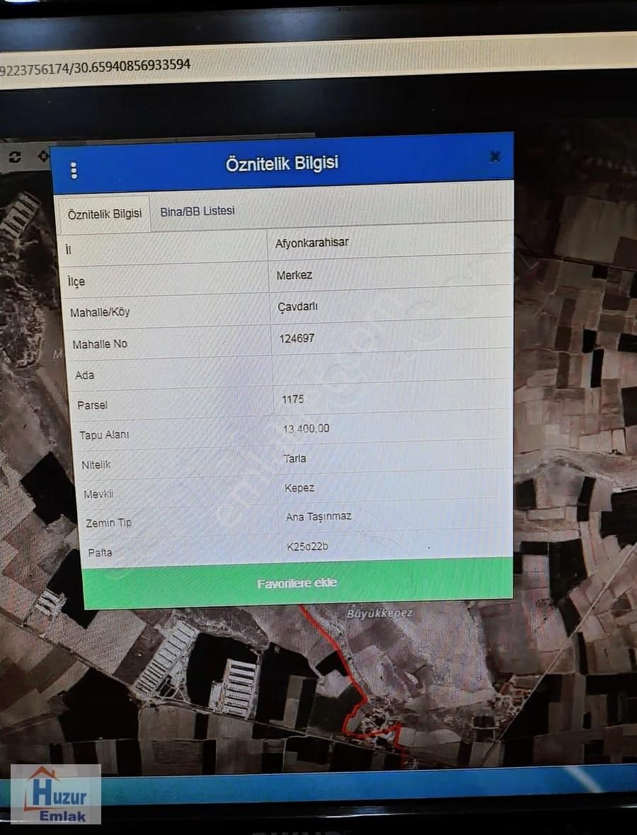 Merkez Çavdarlı Köyünde 13.400 M2 Satılık Tarla - Görsel 2