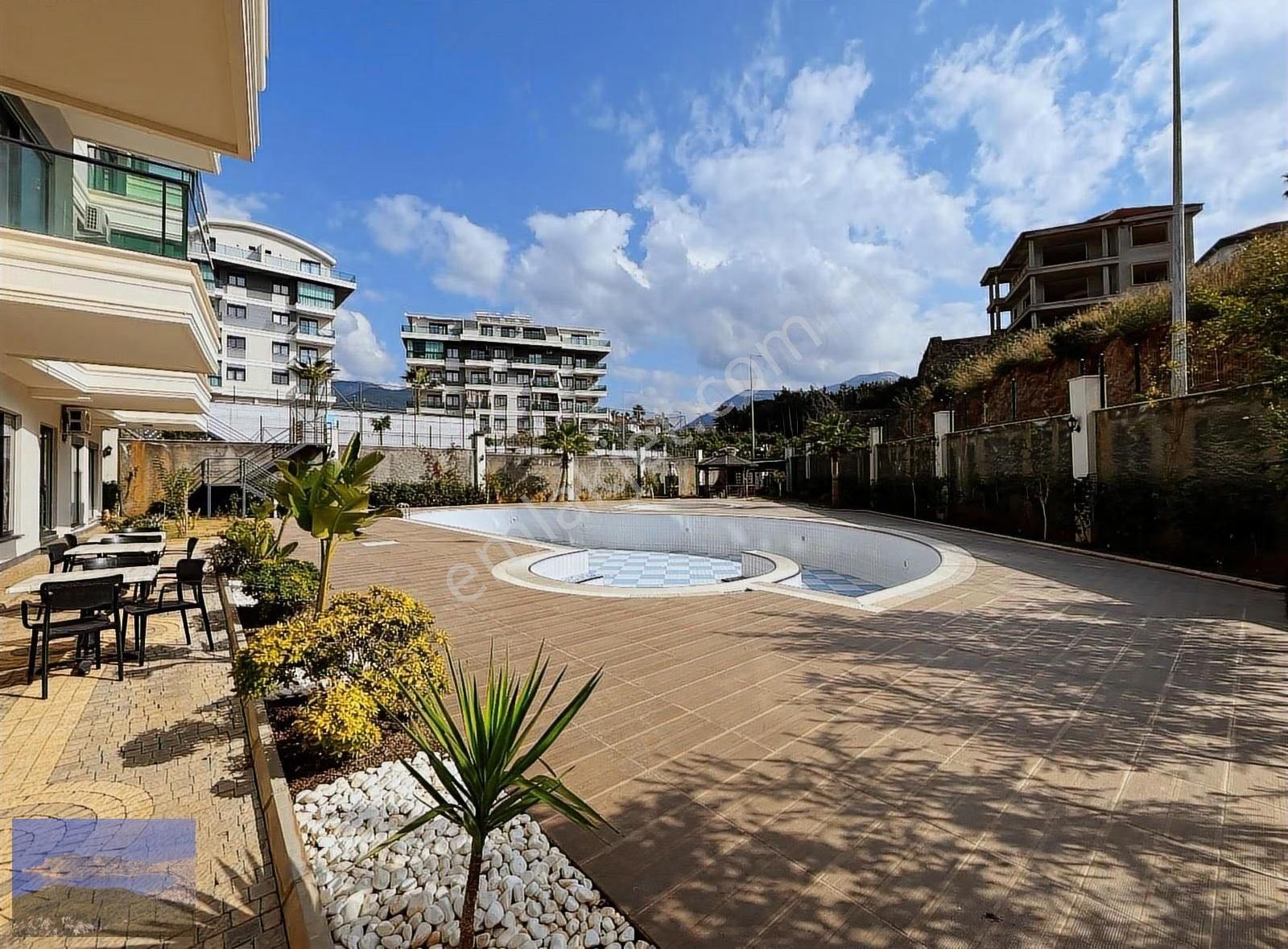 Alanya Oba Sea Pearl Garden De Satılık Eşyalı 1+1 Sıfır Daire - Görsel 15