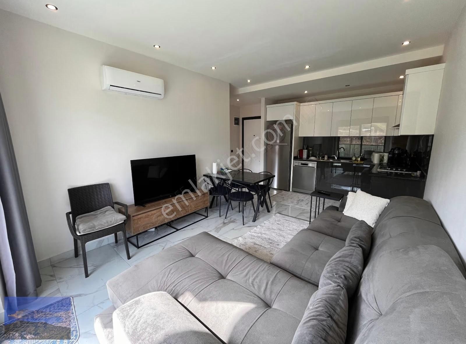 Alanya Oba Sea Pearl Garden De Satılık Eşyalı 1+1 Sıfır Daire - Görsel 20