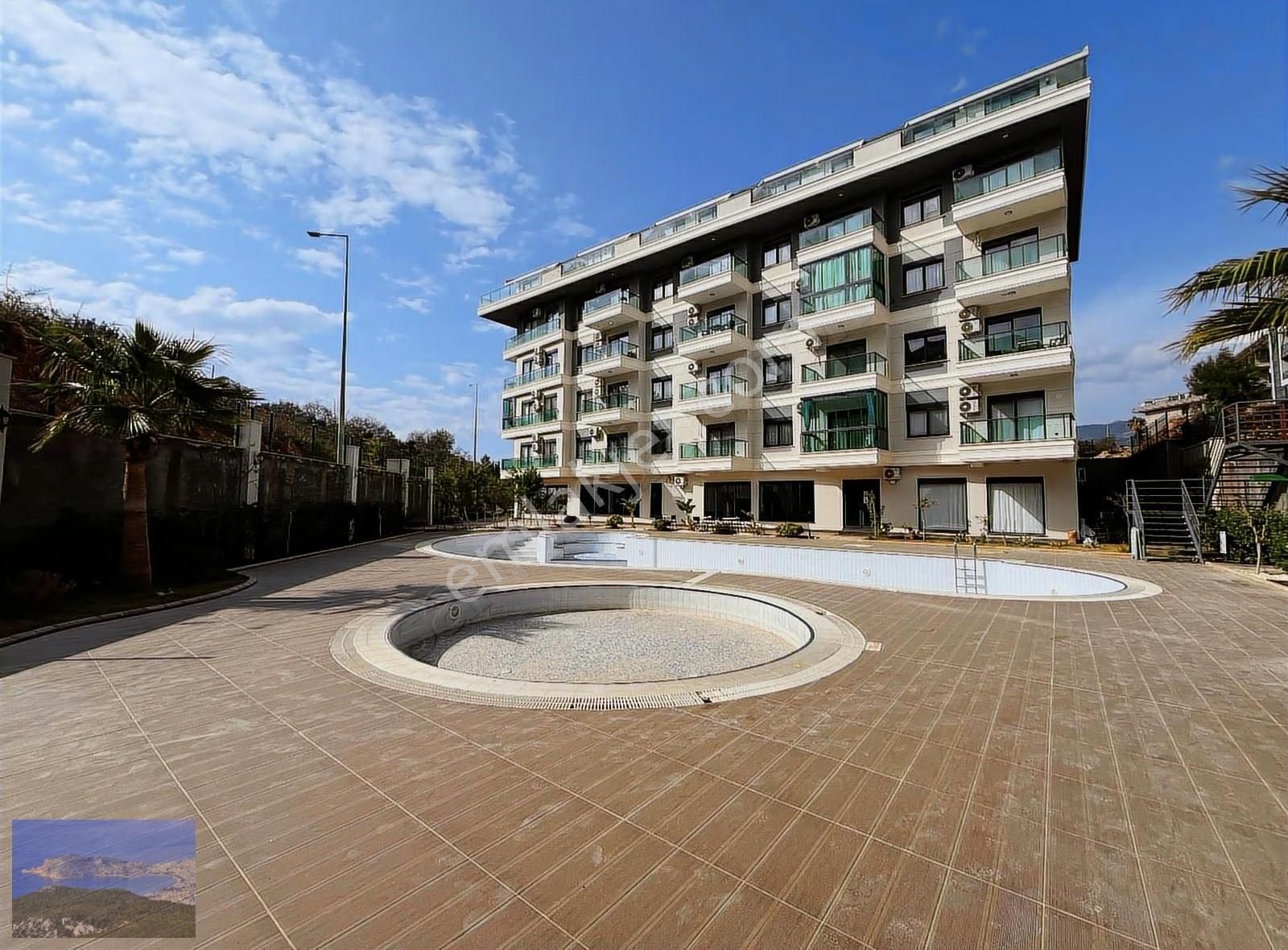Alanya Oba Sea Pearl Garden De Satılık Eşyalı 1+1 Sıfır Daire