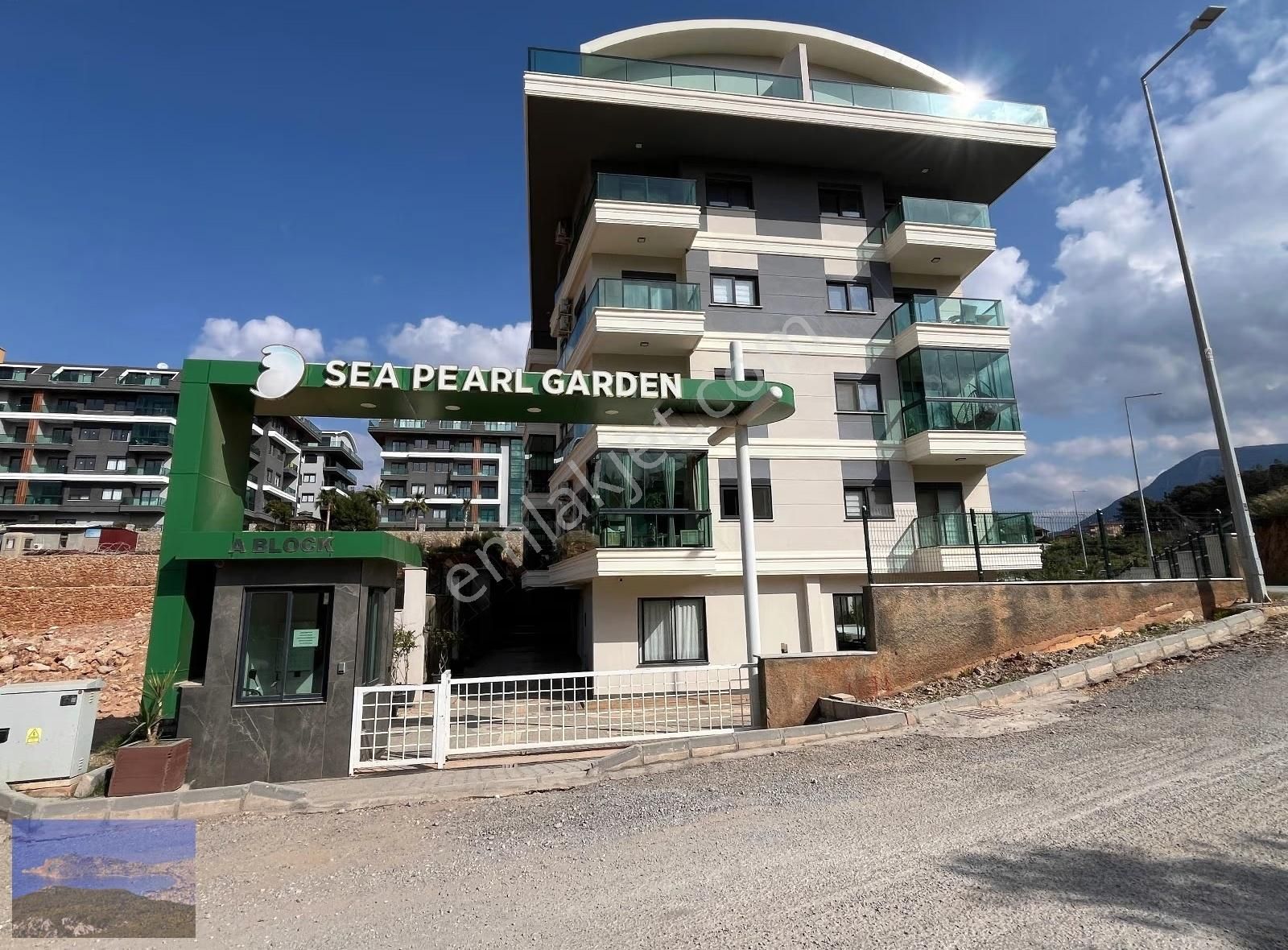 Alanya Oba Sea Pearl Garden De Satılık Eşyalı 1+1 Sıfır Daire - Görsel 26