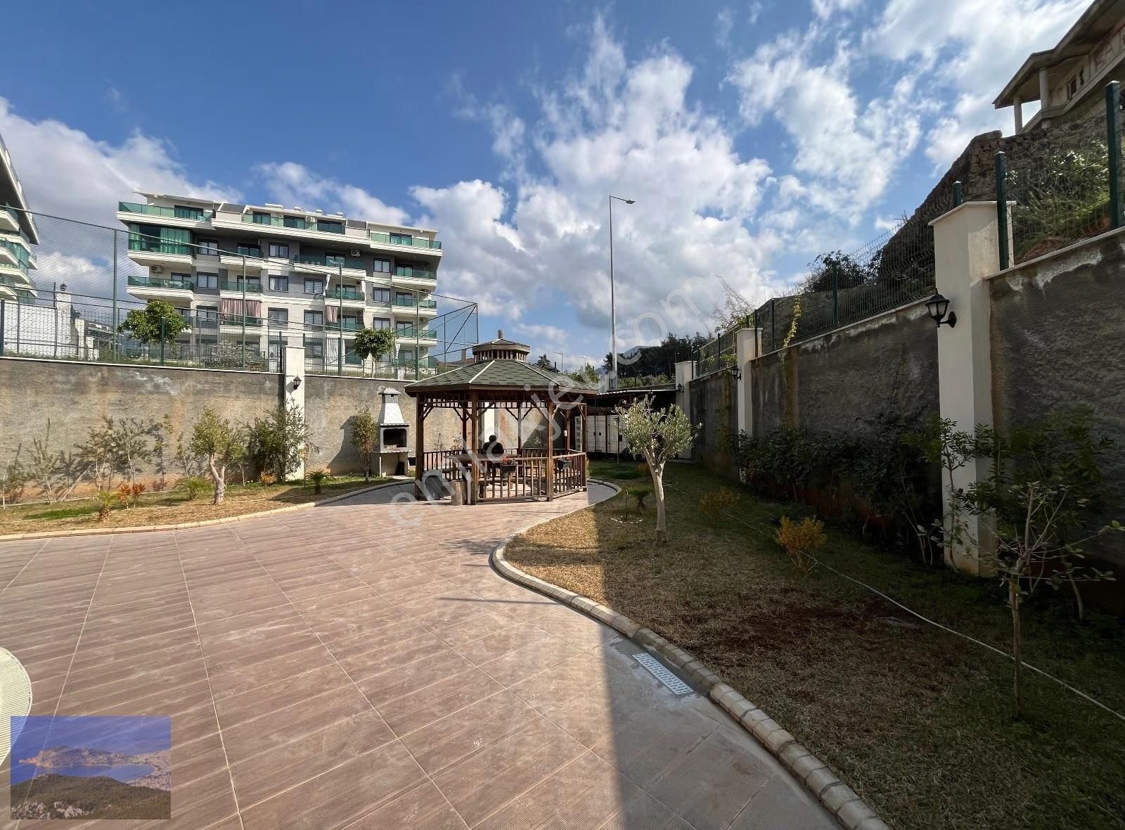 Alanya Oba Sea Pearl Garden De Satılık Eşyalı 1+1 Sıfır Daire - Görsel 18