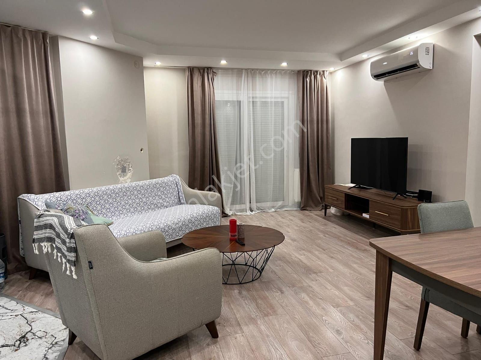 Konyaaltı Liman Mahallesi'nde Havuzlu Sitede Lüks Eşyalı 2+1 Bahçe Katı Daire - Görsel 24