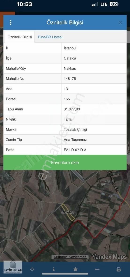 Fatih Emlak'dan Nakkaş Da 273 M Arazi - Görsel 3