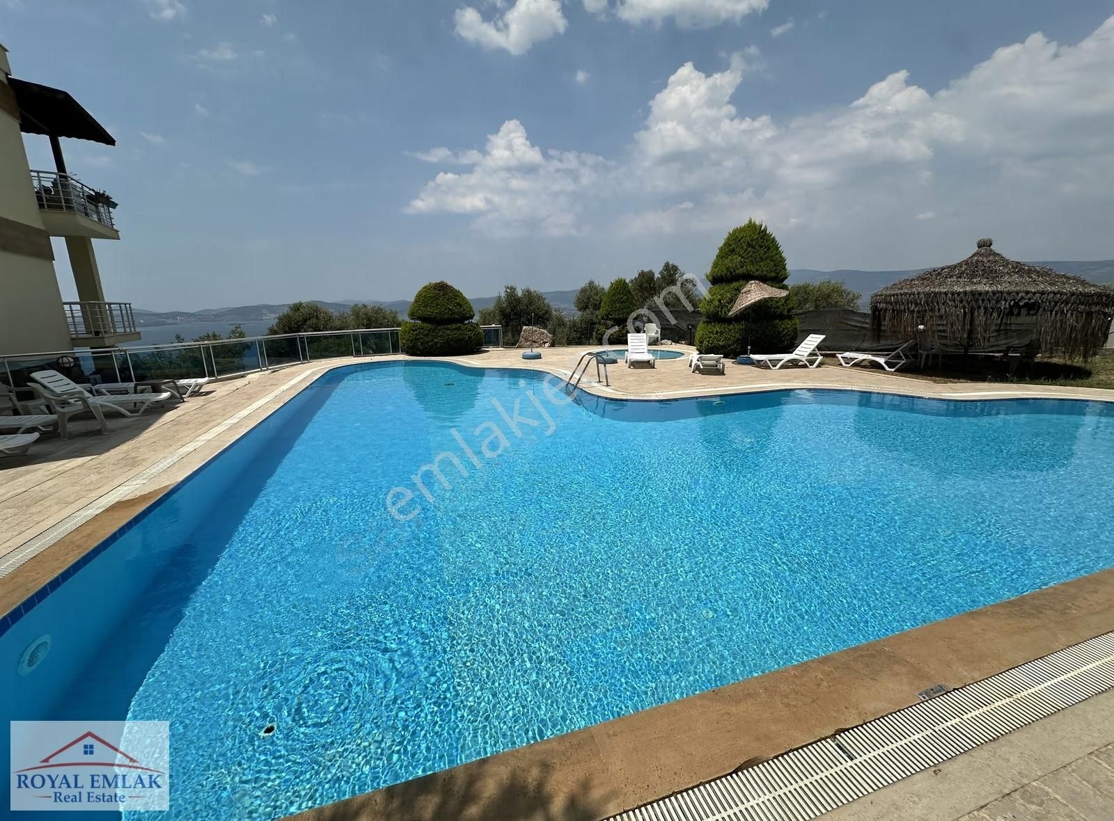 Muğla Güllük Satılık Deniz Manzaralı Yazlık - Görsel 15