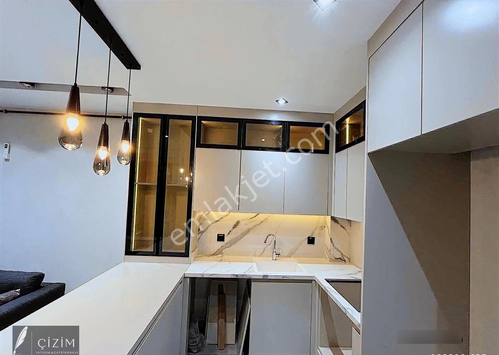 Çizim'den Şirinköyde Havuzlu Lüks Konsept 1+1 Satılık Apart - Görsel 13