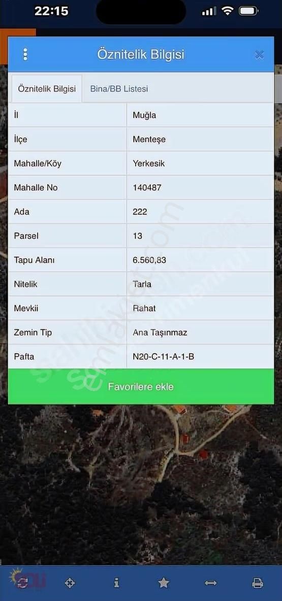 Soli- Muğla Yerkesik Mahallesi Yan Yana 4 Adet Satılık Tarla - Görsel 2